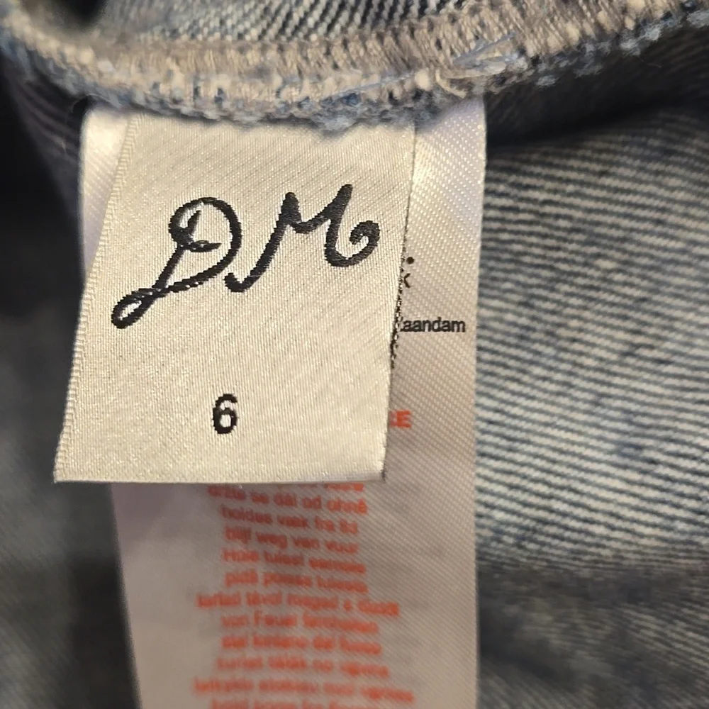 Damson Madder Goldie Denim Swing Mini Dress EU Size 6/ US 2 - Picture 7 of 10